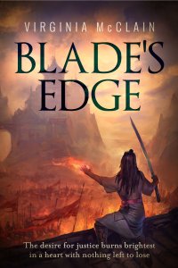 Virginia McClain crowdfunded Blade's Edge through Kickstarter. It is currently available for preorder.